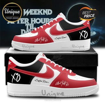 The Weeknd After Hours Till Dawn Tour Custom Air Force 1