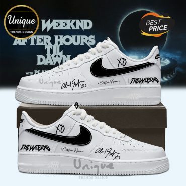 The Weeknd After Hours Till Dawn Tour White Air Force 1