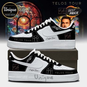Zedd Telos World Tour Black Signatures Air Force 1