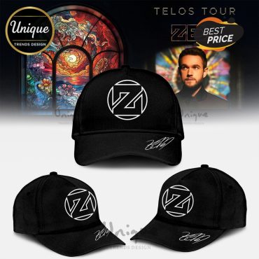 Zedd Telos World Tour Black Signatures Hoodie, Cap