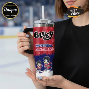 Bluey Montreal Canadiens NHL Fan 40oz Tumbler