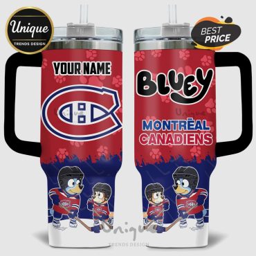 Bluey Montreal Canadiens NHL Fan 40oz Tumbler