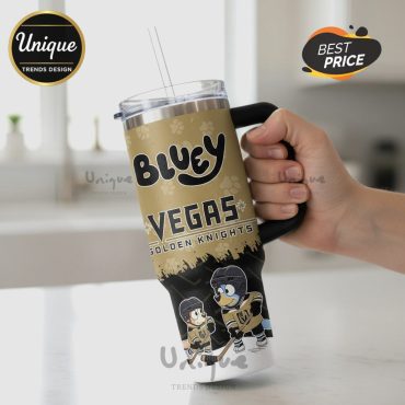 Bluey Vegas Golden Knights NHL Stanley 40oz Tumbler
