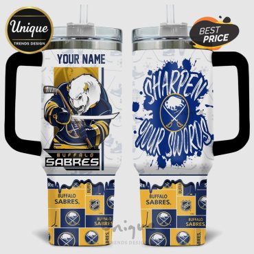 Buffalo Sabres Sharpen Your Swords 40oz NHL Stanley Tumbler