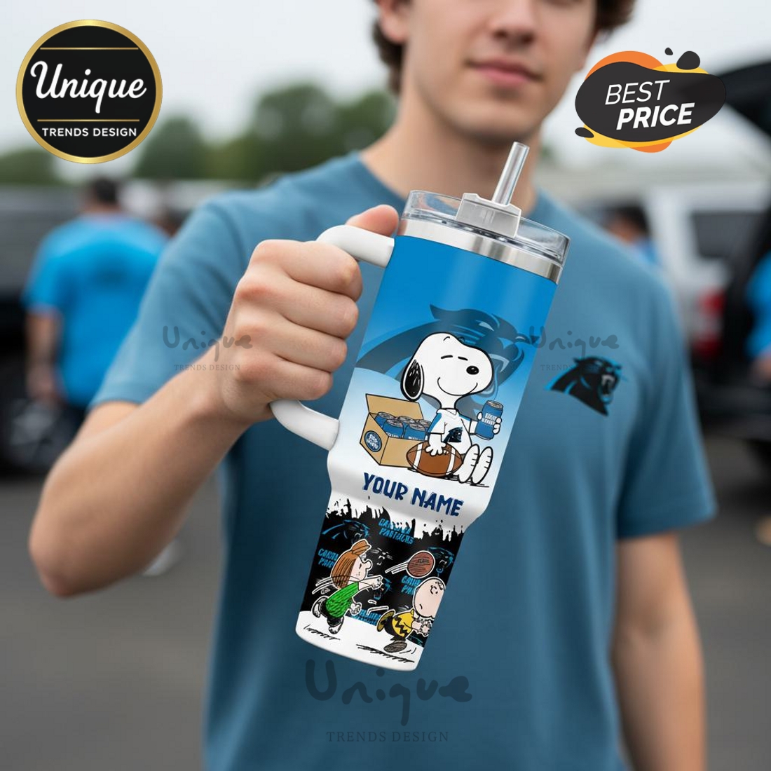 Carolina Panthers Snoopy Roses Are Red Personalized Tumblers 40oz Carolina Panthers Snoopy Roses Are Red Personalized Tumblers 40oz
