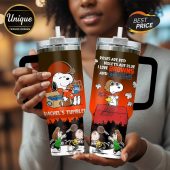 Cleveland Browns Snoopy Bud Light 40oz Tumbler - Personalized!