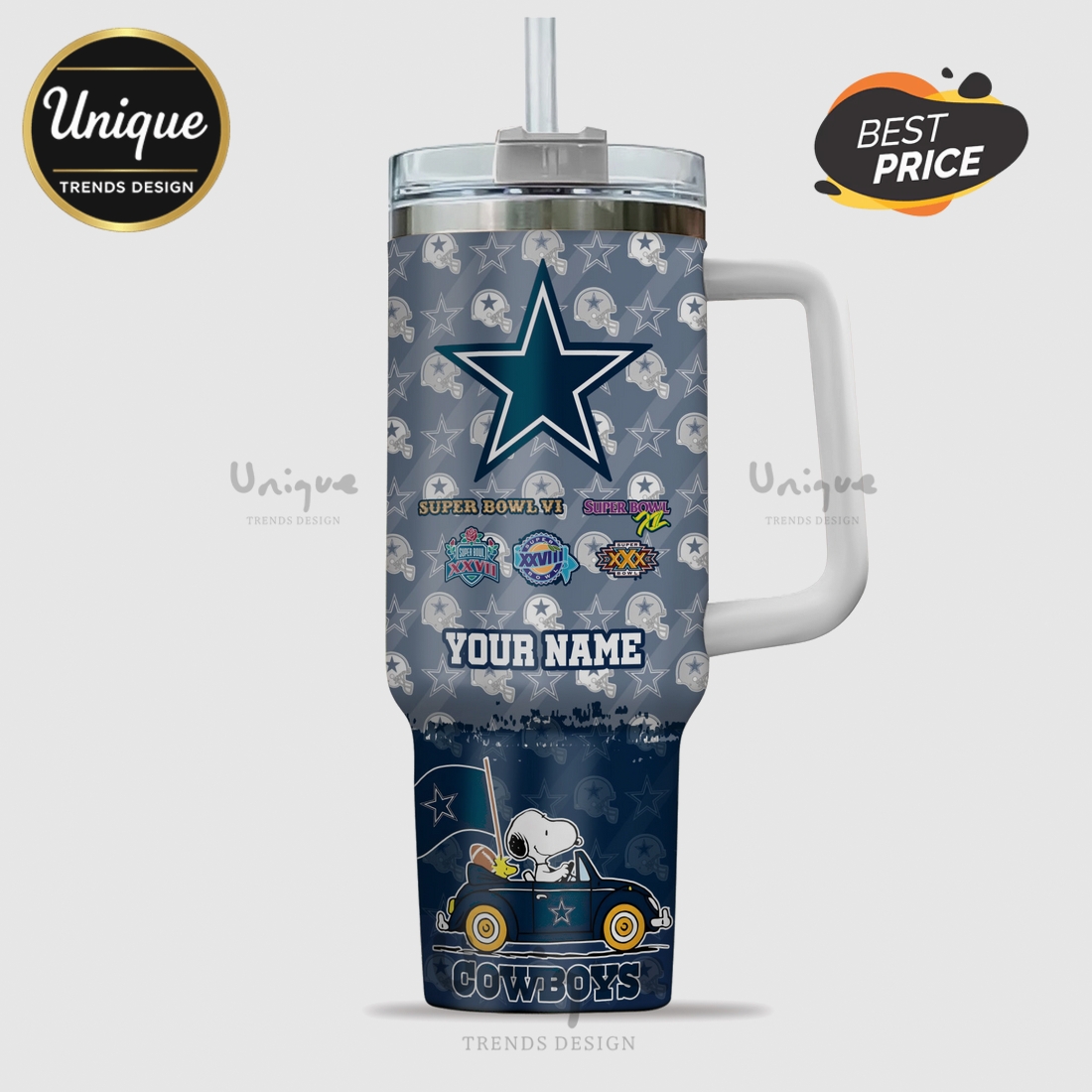 Dallas Cowboys Snoopy Est 1960 Insulated 40oz Tumbler Dallas Cowboys Snoopy Est 1960 Insulated 40oz Tumbler