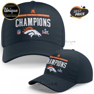 Denver Broncos AFC Champions Super Bowl Commemorative Cap