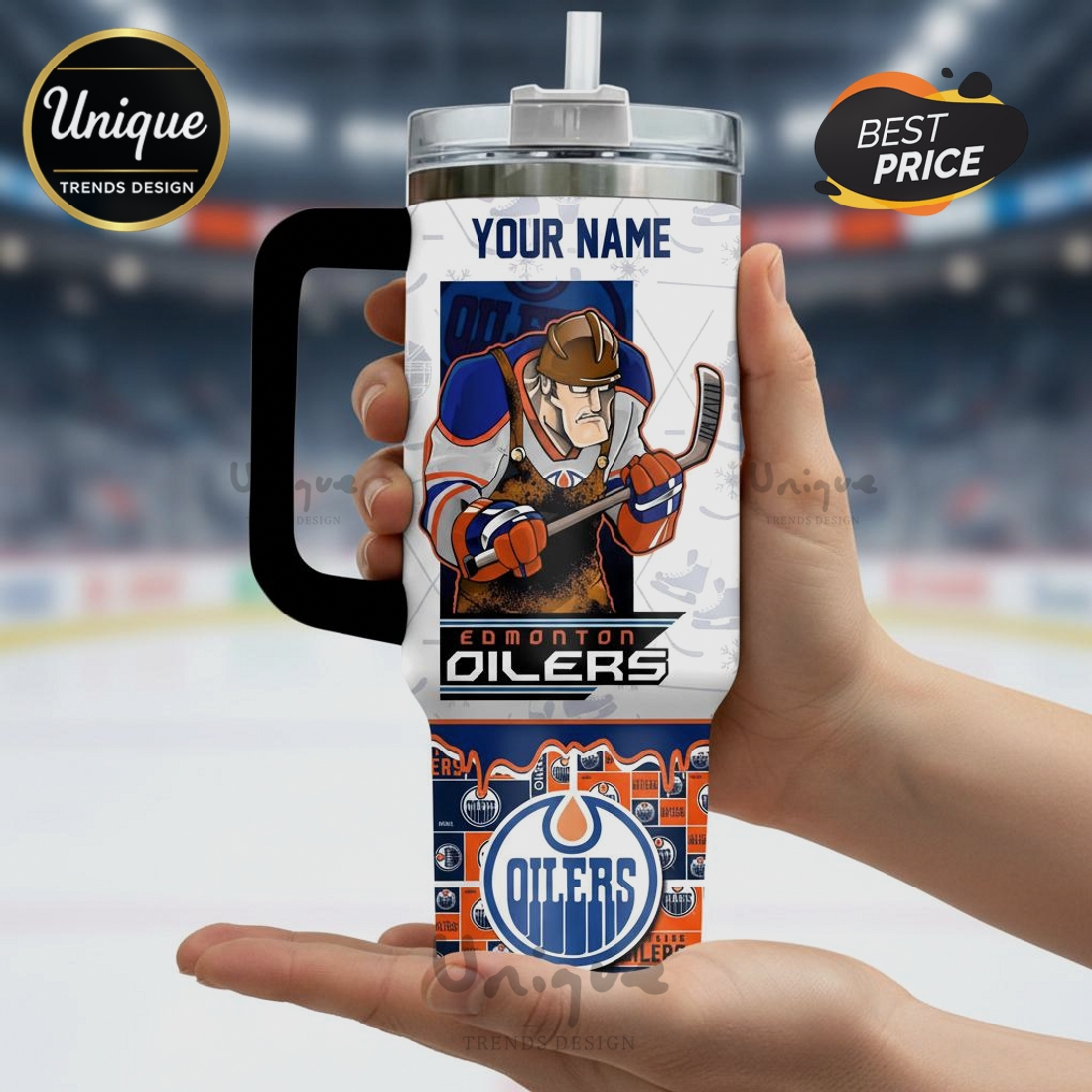 Edmonton Oilers Let’s Go Oilers! NHL Hockey Fan 40oz Tumbler Edmonton Oilers Let’s Go Oilers! NHL Hockey Fan 40oz Tumbler