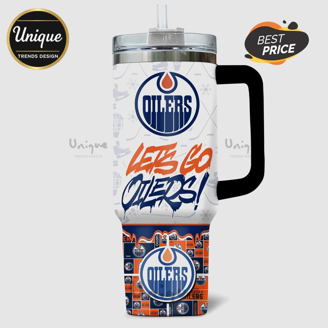 Edmonton Oilers Let’s Go Oilers! NHL Hockey Fan 40oz Tumbler Edmonton Oilers Let’s Go Oilers! NHL Hockey Fan 40oz Tumbler