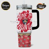 Florida Panthers stainless steel tumbler with 