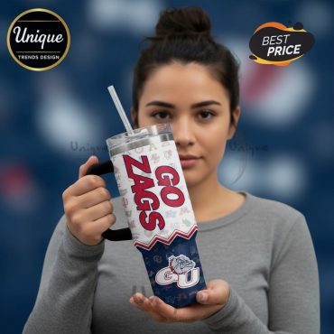 Gonzaga Bulldogs NCAA Basketball Slogan 40oz Stanley Tumbler
