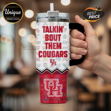 Houston Cougars NCAA Slogan 40oz Tumbler