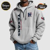 Houston Texans-themed hoodie with the team logo and 'TEXANS' text.!
