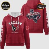 Houston Texans hoodie with the team logo and 