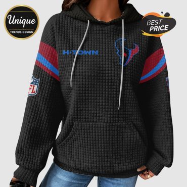 Houston Texans Ready to Roll NFL Waffle Knit Hoodie