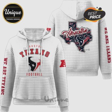 Houston Texans We Are Texans NFL Football Waffle Hoodie