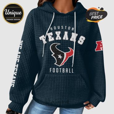 Houston Texans We Are Texans NFL Quilted Football Hoodie