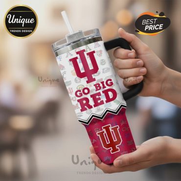 Indiana Hoosiers Go Big Red NCAA Collegiate Tumbler