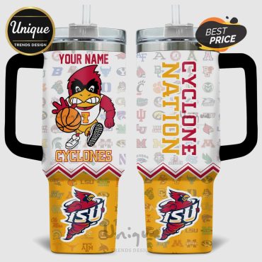 Iowa State Cyclones Cyclone Nation 40oz Stanley Tumbler