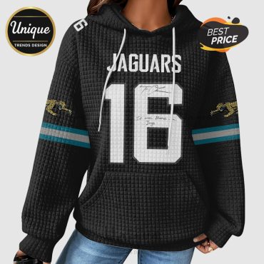 Jacksonville Jaguars Lawrence 16 Signature Waffle Hoodie