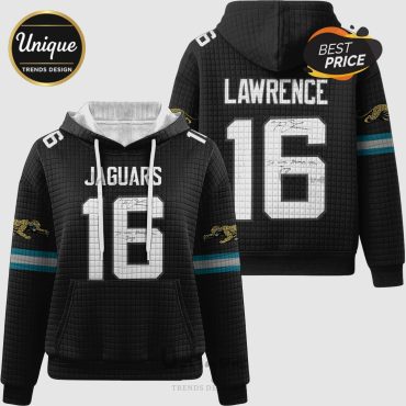 Jacksonville Jaguars Lawrence 16 Signature Waffle Hoodie