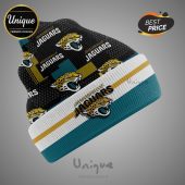 Jacksonville Jaguars beanie with team logo and colors.!