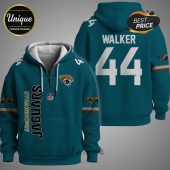 Jacksonville Jaguars teal hoodie with Walker 44 on the back.!
