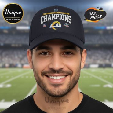 Los Angeles Rams AFC Champions Super Bowl LX Commemorative Cap