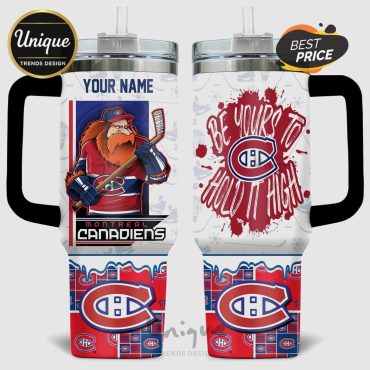 Montreal Canadiens Hockey Fan Gift Insulated 40oz Tumbler