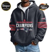 American Football Conference Champions hoodie with the Patriots logo and Super Bowl emblem!