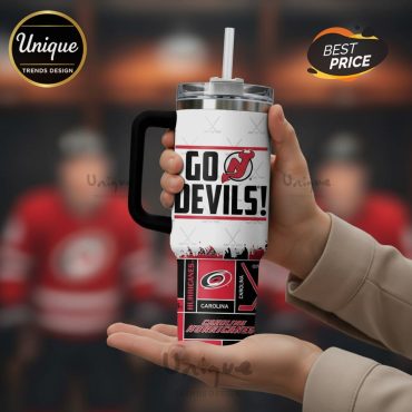 New Jersey Devils NHL 40oz Stanley Style Tumbler