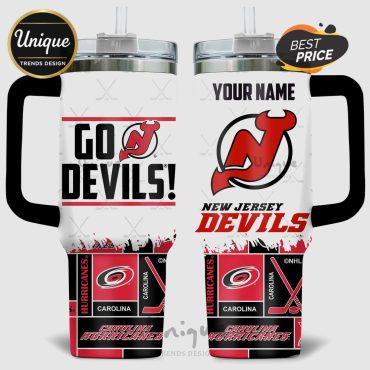 New Jersey Devils NHL 40oz Stanley Style Tumbler