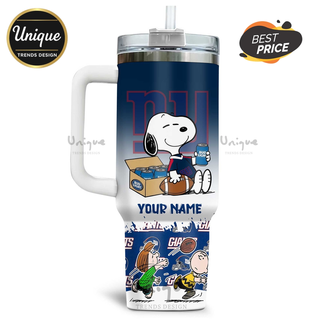 New York Giants Snoopy Roses Are Red Personalized Tumblers 40oz New York Giants Snoopy Roses Are Red Personalized Tumblers 40oz