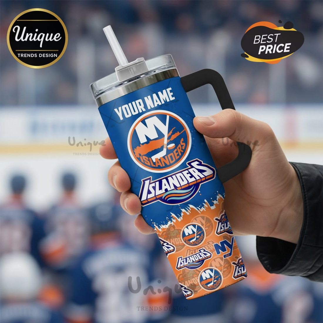 New York Islanders Light The House NHL 40oz Tumbler New York Islanders Light The House NHL 40oz Tumbler