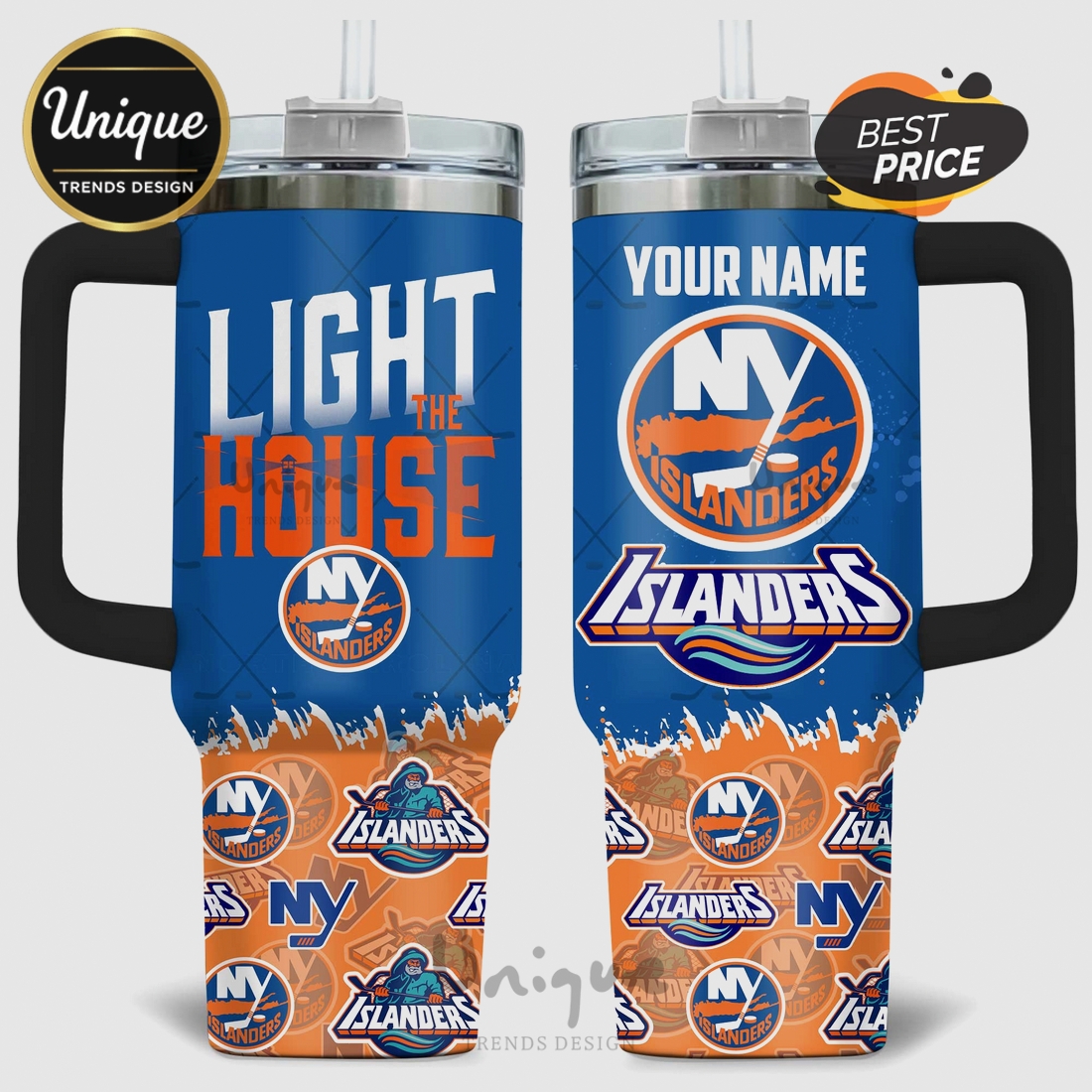New York Islanders Light The House NHL 40oz Tumbler New York Islanders Light The House NHL 40oz Tumbler
