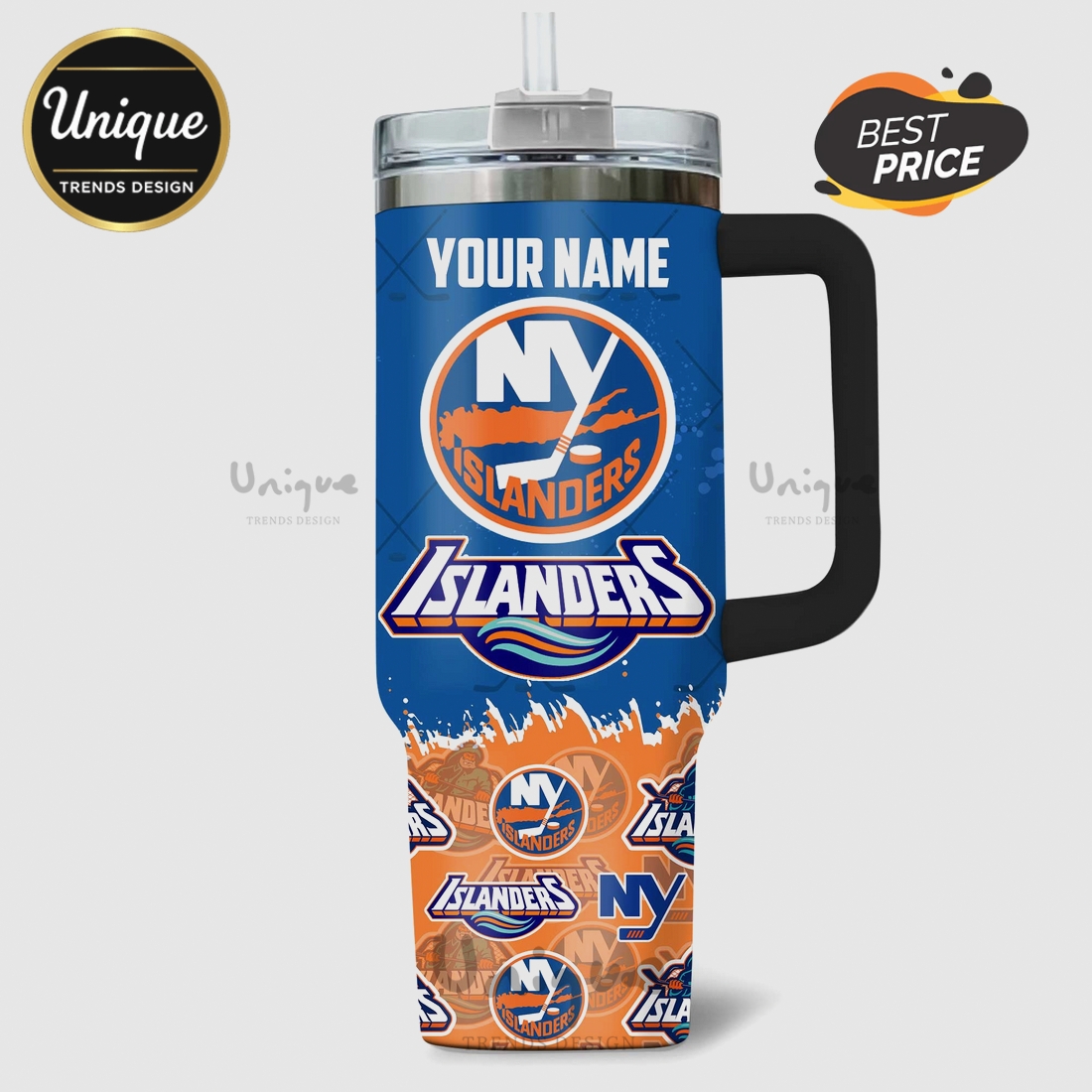 New York Islanders Light The House NHL 40oz Tumbler New York Islanders Light The House NHL 40oz Tumbler
