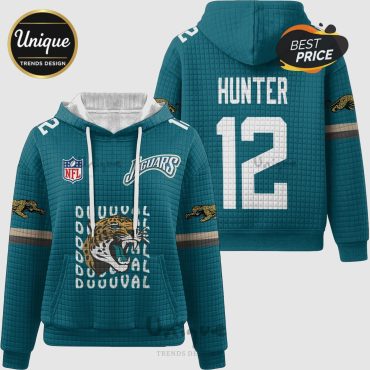 NFL Jacksonville Jaguars Hunter 12 Textured Waffle Hoodie