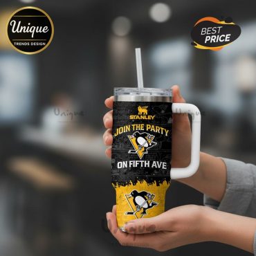 Peanuts Pittsburgh Penguins Stanley Cup Personalized Tumbler