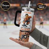 Philadelphia Flyers Gritty Mascot Brick By Brick 40oz Tumbler