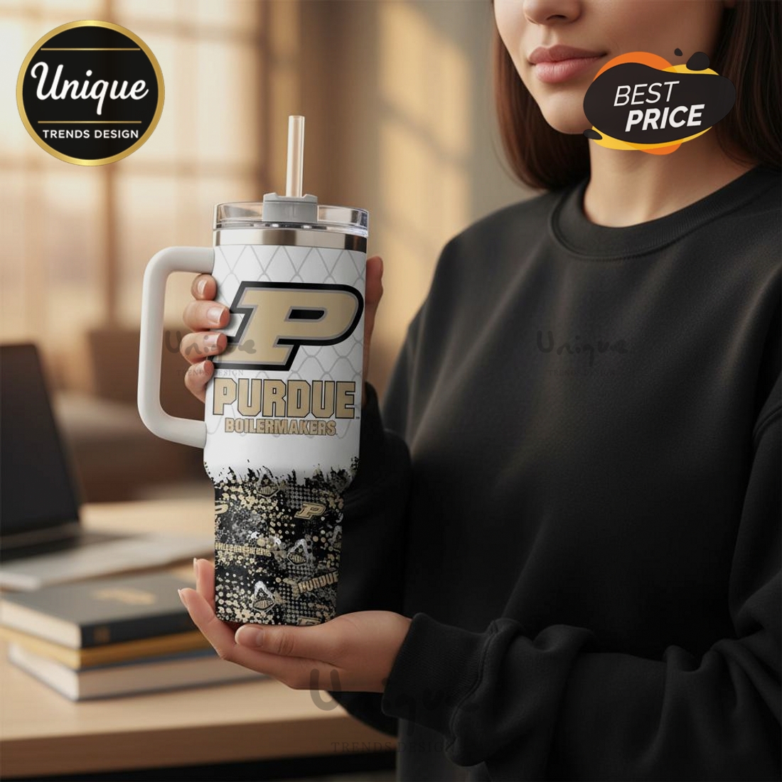 Purdue Boilermakers NCAA Basketball Personalized 40oz Tumbler Purdue Boilermakers NCAA Basketball Personalized 40oz Tumbler