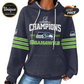 Seattle Seahawks Champions 2025 2026 Hoodie!