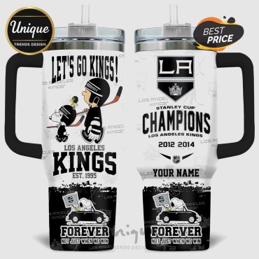 Snoopy Los Angeles Kings Stanley Cup Champions 2012 2014 Tumbler
