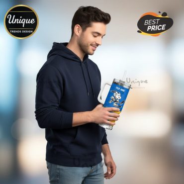 St. Louis Blues Snoopy Peanuts Comic Personalized Stanley Tumbler