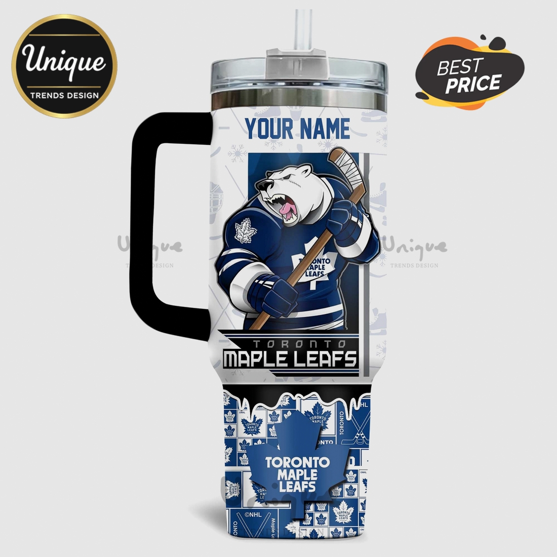 Toronto Maple Leafs Keep Calm And Be-Leaf 40oz Tumbler Toronto Maple Leafs Keep Calm And Be-Leaf 40oz Tumbler