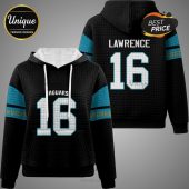 Black hoodie with Jaguars theme, Lawrence and number 16.!
