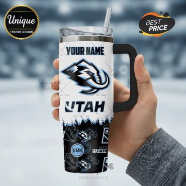 Tusksup Utah Mammoth Hockey Personalized 40oz Tumbler