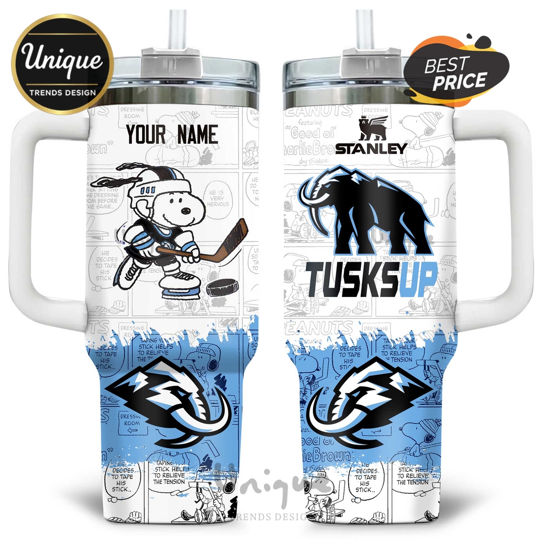 University of Alabama Crimson Tide Tusk Up Peanuts Stanley Tumbler University of Alabama Crimson Tide Tusk Up Peanuts Stanley Tumbler