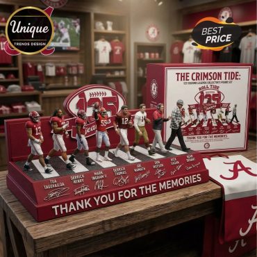 Alabama Crimson Tide 125 Seasons Legends Collector’s Edition Display Plaque