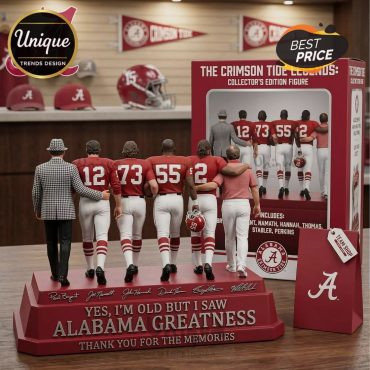 Alabama Crimson Tide Legends Collector’s Edition Commemorative Figurine
